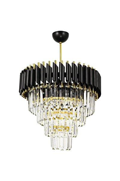 DabHome Klasik Model Taşlı Yemek Masası Avizesi 40cm