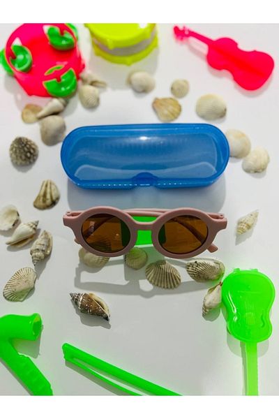 STAOOM UV Protection Children's Sunglasses and Glasses Box Rose Gold