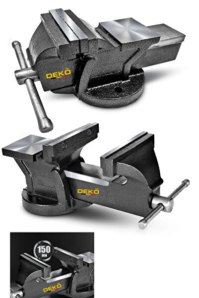 DEKO TURKEY Yerli Üretim 150mm 6" Sabit Tabanlı Özel Alaşım Paslanmaz Çelik S...