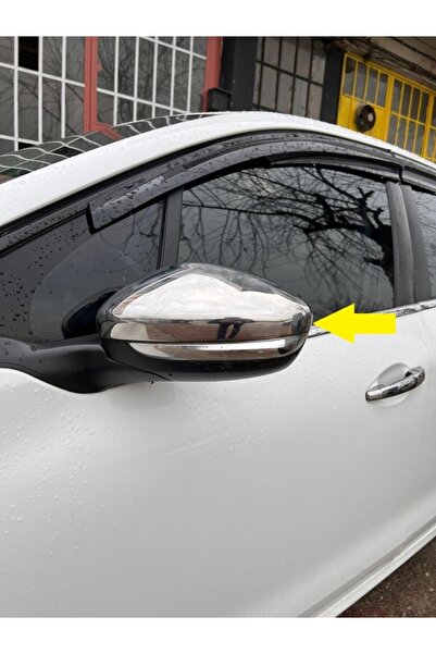 Leonacs Fams Otomotiv Peugeot 2008 Krom Ayna Kapağı 2 Parça 2013-2018 Arası P...