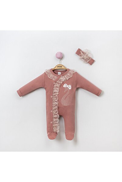 OTTO BABY Girl's Scalloped Frilly Jumpsuit