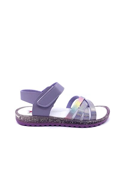 Arzen 3998 Модель Сандалі для дівчаток з блискітками та стрічкою