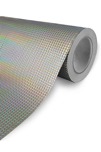 StickerArt Hologram Özellikli Dekoratif Kaplama Yapışkanlı Folyo 100 Cm
