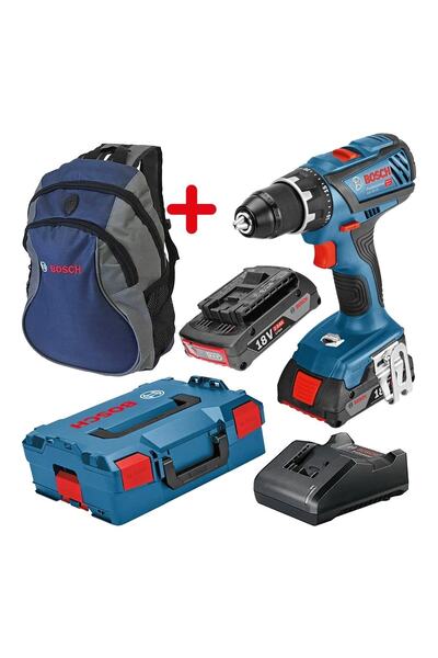 Bosch Gsr 18v-28 (2 X 2.0 Ah) Çift Akülü Vidalama + L-boxx - 06019h4102