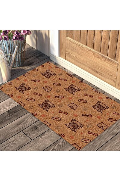 Evsebu سجادة باب مزخرفة للكلاب من ماماسي