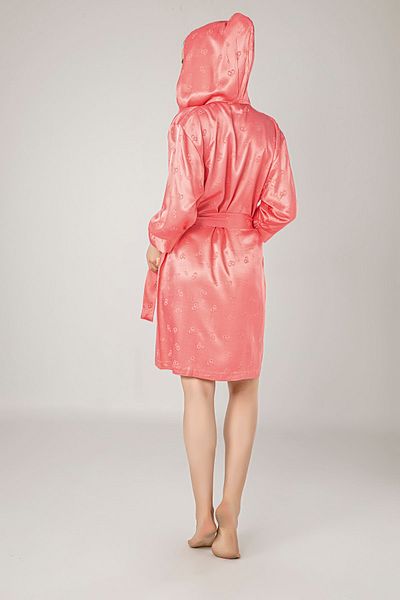 Nuşa Rochie din bumbac din satin jacquard inimă