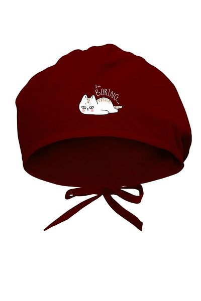 Tasarım Trend I'M Boring Design Surgical Bonnet