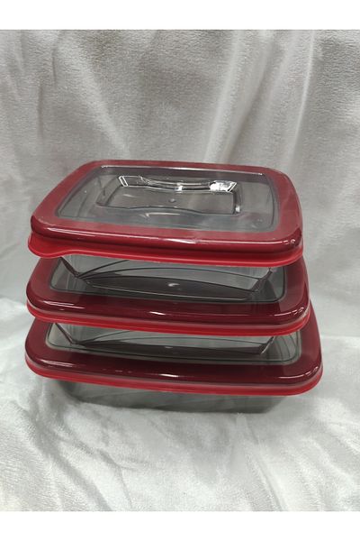 Fİ HOME Storage Container 3 Pieces