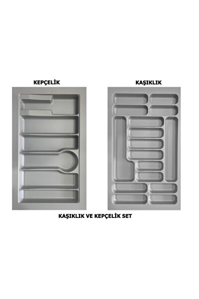 evdeniste Lider 85*49 Çekmece Içi Kepçelik Ve 85*49 Kaşıklık Ikili Set