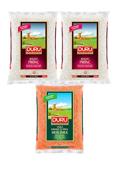 Duru Siftaholsun Mercimekli Baldo Pirinç Seti