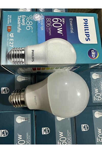 Philips 6 Adet Phılıps Led Ampul Beyaz Işık