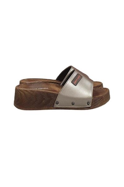 Pierre Cardin Anatomical Wedge Heel Daily Slippers