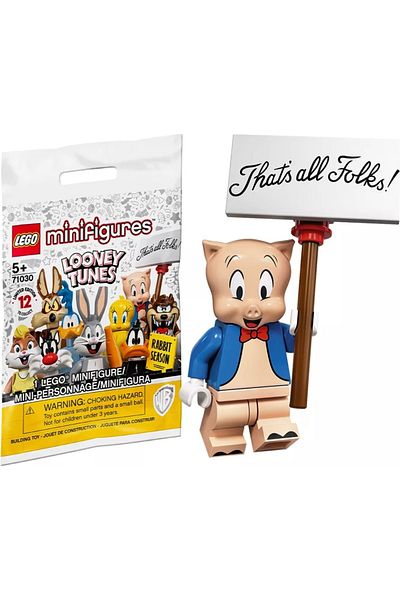 LEGO 71030 Looney Tunes Series 71030 12 - Porky Pig Minifigure