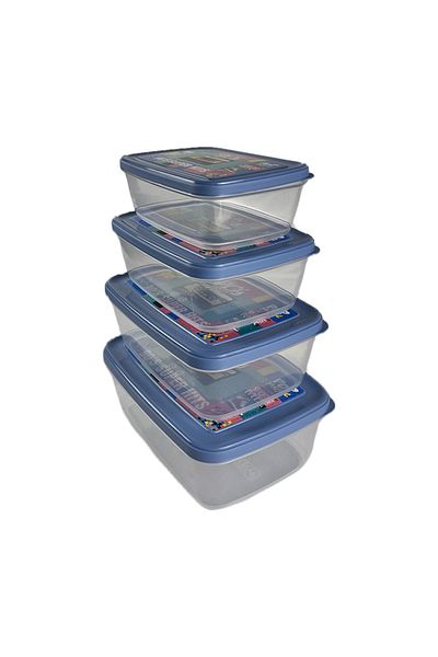 ARCLENA Set of 4 - Food, Food, Fruit, Vegetable, Meat and Storage Container for Fishing