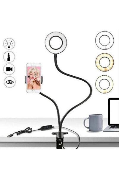 Protonust Led Ring Light Youtuber Light Stüdyo Işığı Akrobat Selfie Led Masa ...