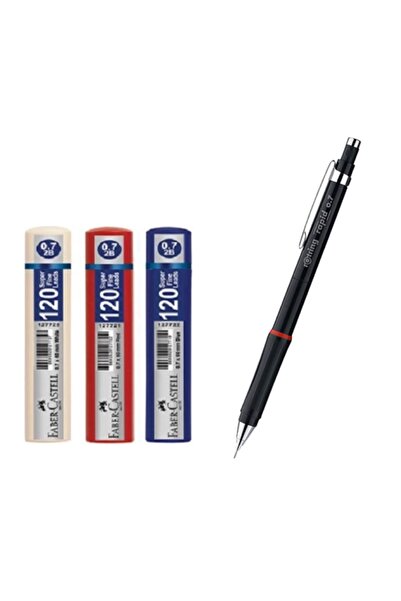 Rotring Rapid 07 Versatil Kalem+faber Castel 120 Li Min