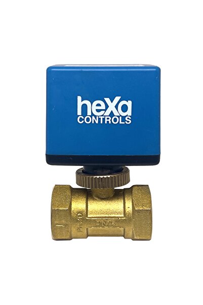 Hexa Controls Motorlu Vana Dn25, 230vac On/off