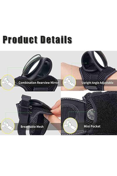 Bicycle Scooter Blind Spot Rearview Safety Mirror