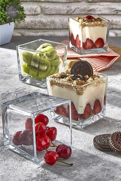 777Home Magnolia Cup Kare Cam Kase 6 Lı