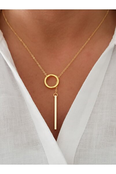 DENİZDENAL قلادة خاتم قلادة الذهب