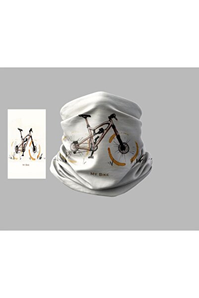 Buffalo Bicycle Designed Biker Multi-Purpose Outdoor Neck Collar Unisex Bandana