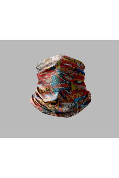 Buffalo Bandană unisex pentru gât pentru exterior, cu design mixt cu mai multe modele
