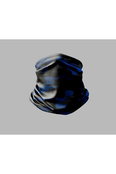Buffalo Camouflage Design Biker Multi-Purpose Outdoor Neck Collar Unisex Bandana