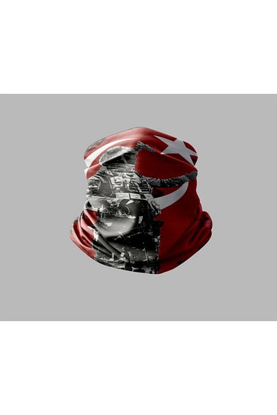 Buffalo Turkish Military Biker Multi-Purpose Outdoor Neck Collar Unisex Bandana