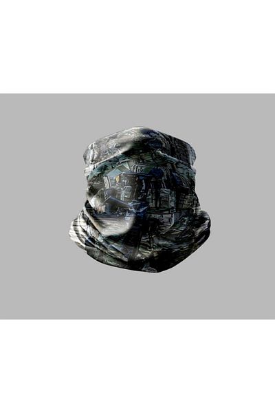 Buffalo Turkish Military Biker Multi-Purpose Outdoor Neck Collar Unisex Bandana