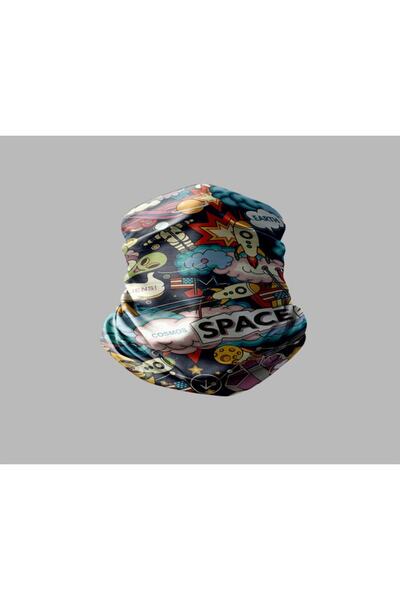 Buffalo Mixed Multi-Pattern Design Biker Multi-Purpose Outdoor Neck Collar Un...