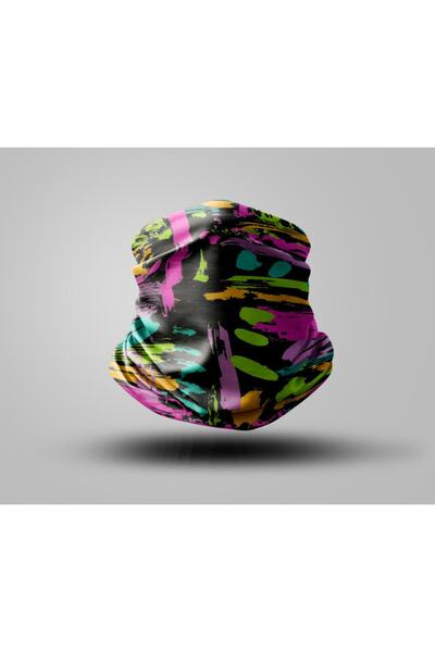 Buffalo Biker Multi-Purpose Outdoor Neck Collar Unisex Bandana