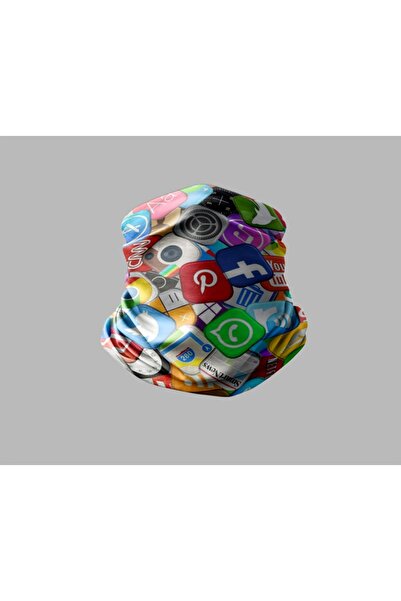 Buffalo Mixed Multi-Pattern Design Biker Multi-Purpose Outdoor Neck Collar Un...