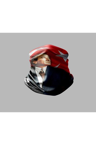 Buffalo Mustafa Kemal Atatürk Designed Motorcycle Bandana