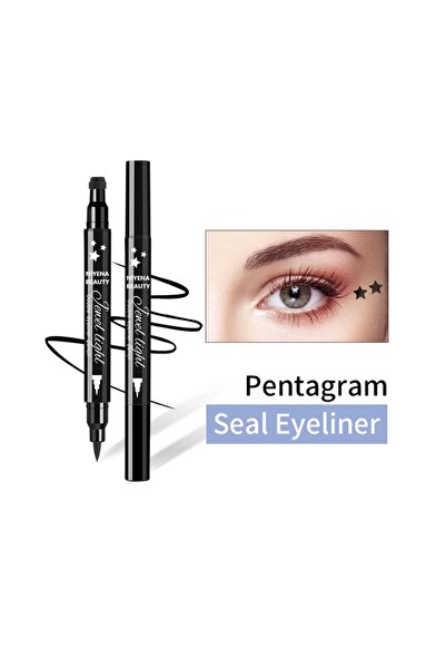 NİYENABEAUTY - Double Sided Star Patterned Pencil Eyeliner