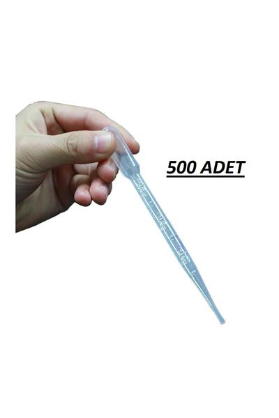 Edlab Pastor Pipeti 3 Ml Plastik 500 Adet/ Kutu
