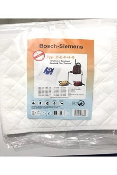 Bosch - Siemens 5 komada antimikrobne vrećice za prašinu kompatibilne