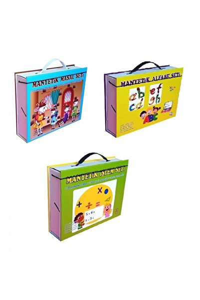 Genel Markalar Manyetik Alfabe, Manyetik Matematik, Manyetik Masal Seti