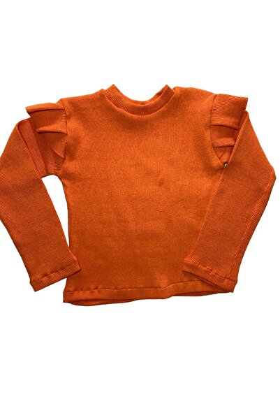 özge başaran Μακρυμάνικο μπλουζάκι για κορίτσια, κοριτσάκια Lycra, βολάν ώμου, βαμβακερό ύφασμα από 6 μηνών έως -6 ετών