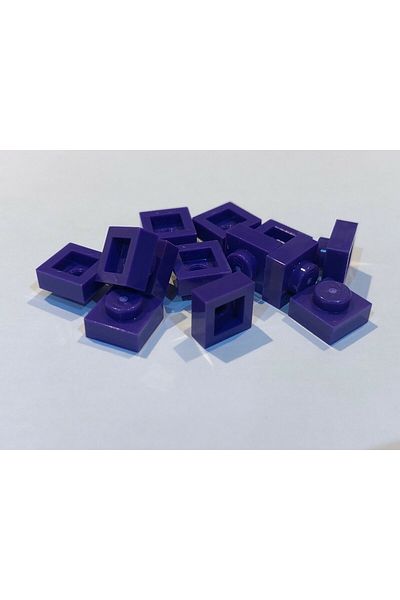 LEGO Original Moc Custom Accessory Creator Plate 1 X 1 Flat Brick Dark Purple 6 Pieces to Ship