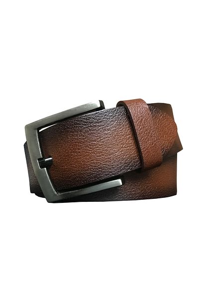 GoDeri جينز بني 100% جلد طبيعي عالي الجودة 4.5 سم، حزام رياضي = DK-2222