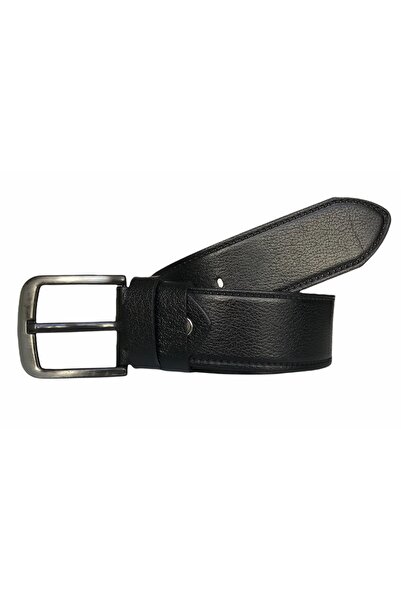 GoDeri %100 Hakiki Deri 2'li Set 4.5 Cm Tek Parça Kot,spor Kemer Siyah, Kahverengi=2li.127-128