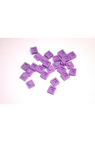 LEGO Original Moc Custom Accessory Creator Plate 1 X 1 Flat Brick Lilac 10 Pieces to Ship
