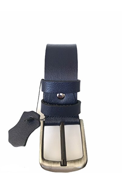 GoDeri 100% натуральна шкіра, темно-синій ремінь 4,5 см = gkdk3003