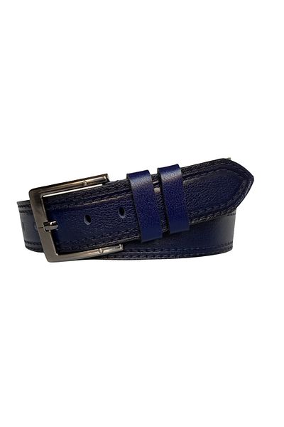 GoDeri 100% piele naturală cu cusături duble imprimate cu model premium, curea sport blumarin, blugi, 4,5 cm=pre-pair.dkş