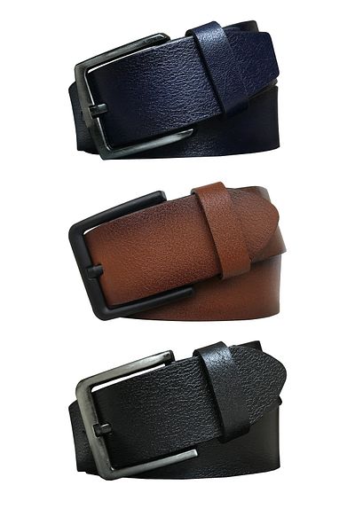 GoDeri 100% Γνήσιο Δέρμα Ποιότητας 3 τεμαχίων Super Set Jeans, Αθλητική Ζώνη 4,5 cm=dk3lü- 113344