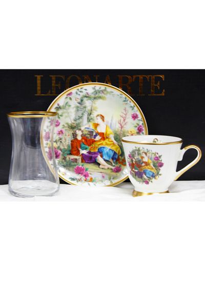 LEONARTE CASA Single Coffee + Tea Set Marquise 1