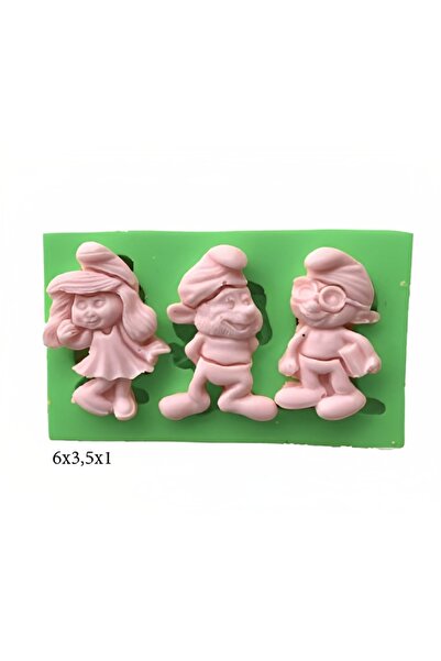 Genel Markalar Bebek Modeli Silikon Şeker Hamuru Dekor, Sabun, Saksı Ve Mum K...