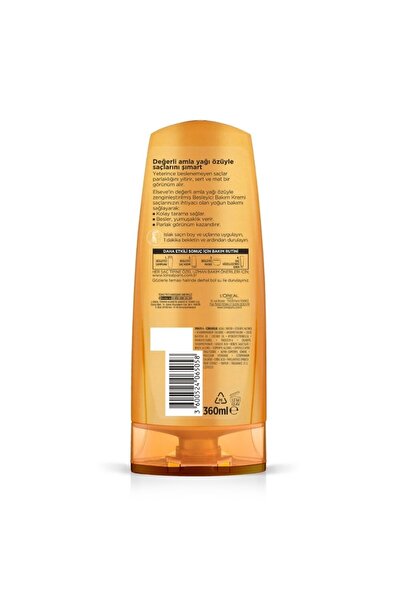 ELSEVE Loreal Paris Mucizevi Yağ Besleyici Bakım Kremi 360 Ml