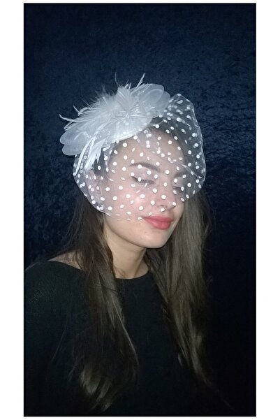 bbays new trend Bridal Cap, Wedding Hat Bridal Polka Dot Veil Bridal Voilet, ...