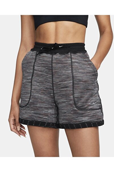 Nike Yoga Therma-fit Luxe Luxe Cozy Fleece Kadın Şort